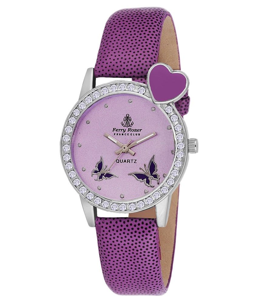 purple ladies watch