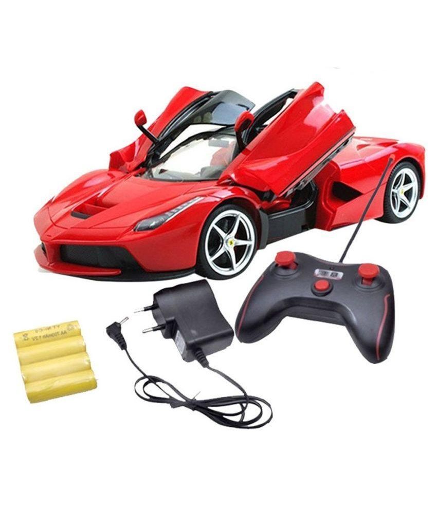 red remote car