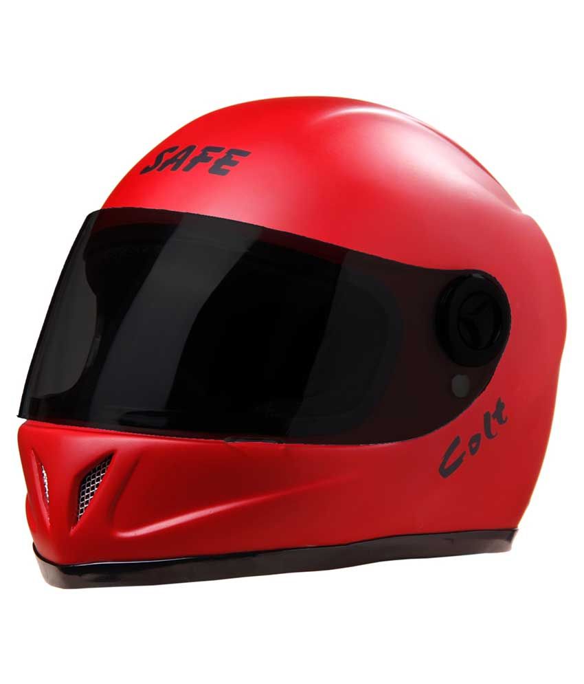 red tinted visor