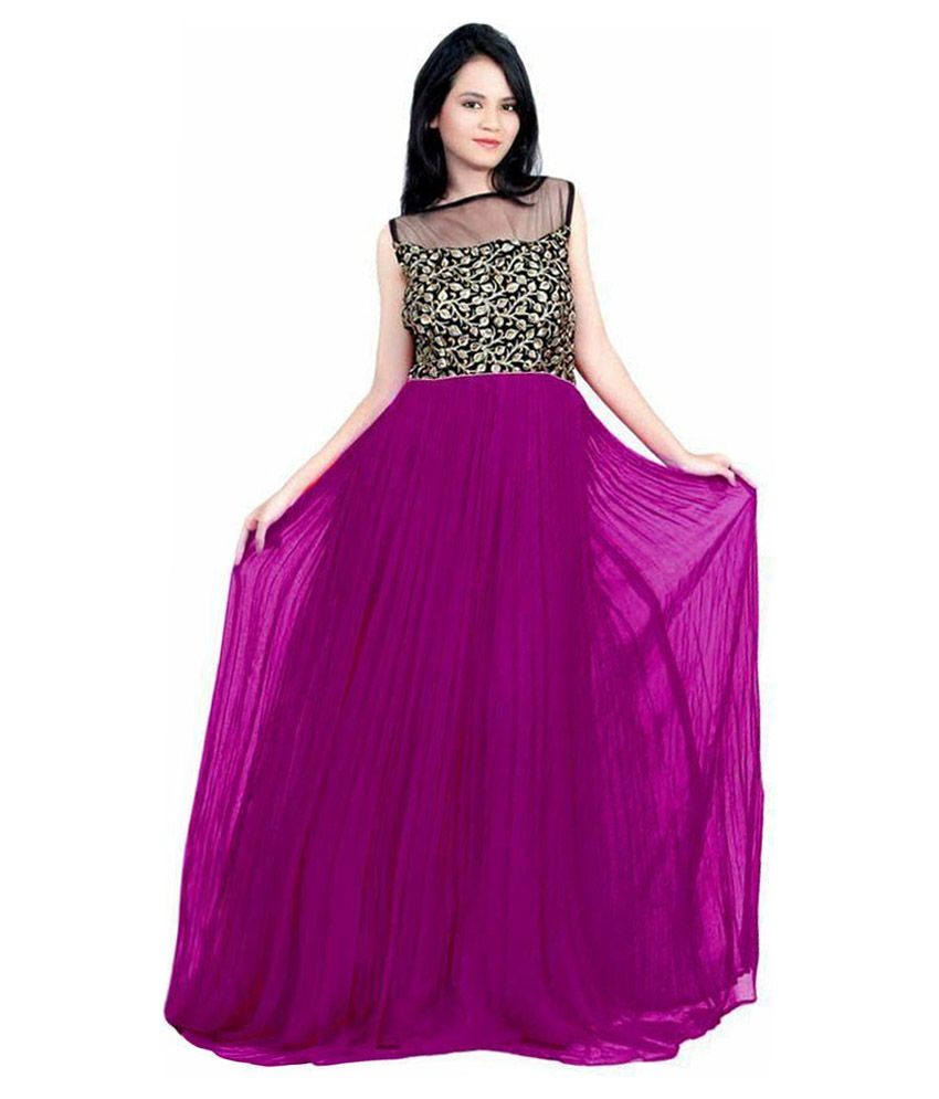 georgette gowns online india
