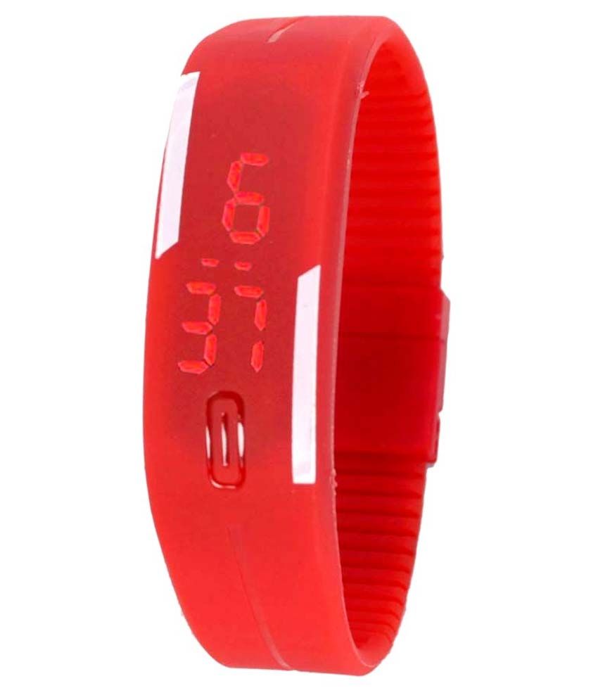 pappi boss led band watch