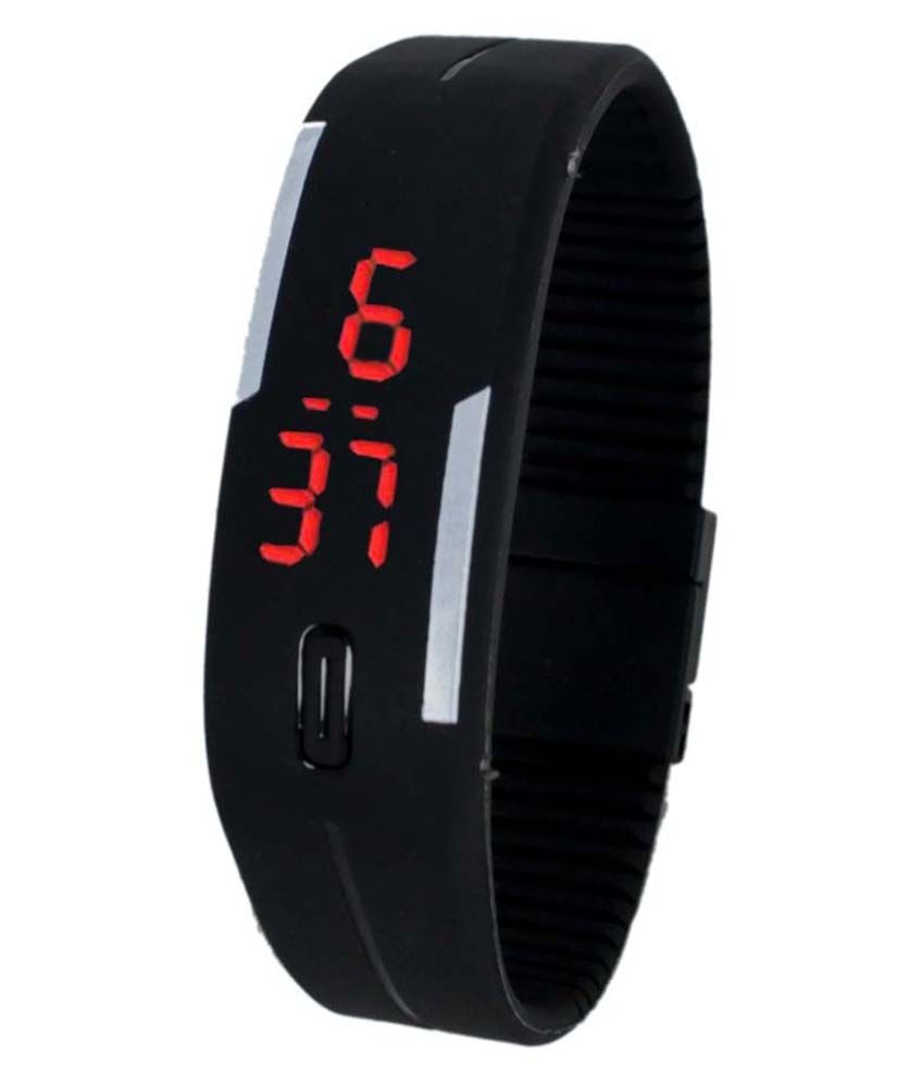 pappi boss led band watch