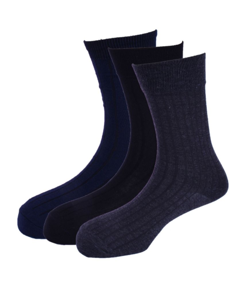 Calzini Full Length Socks for Men (3 Pair Pack): Buy Online at Low ...