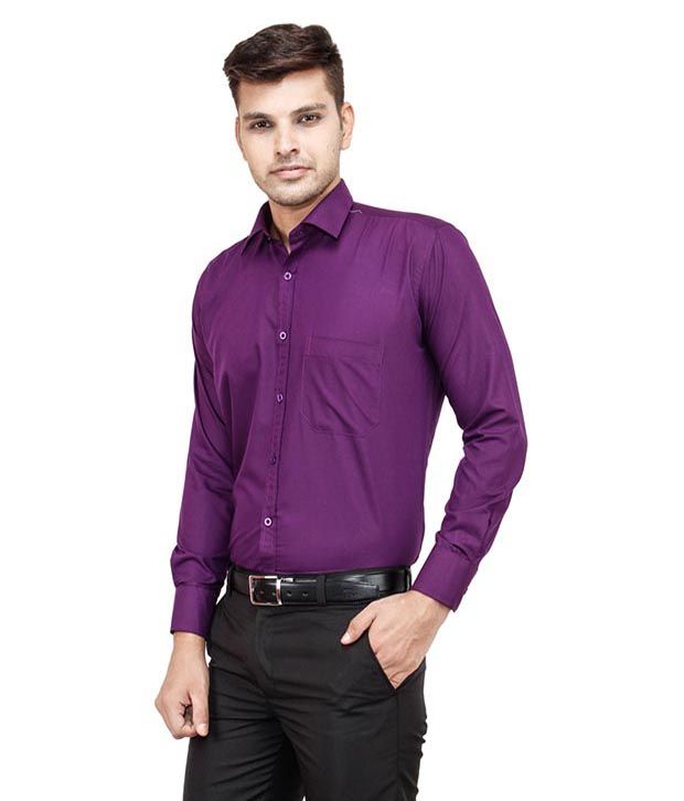 purple formal pants