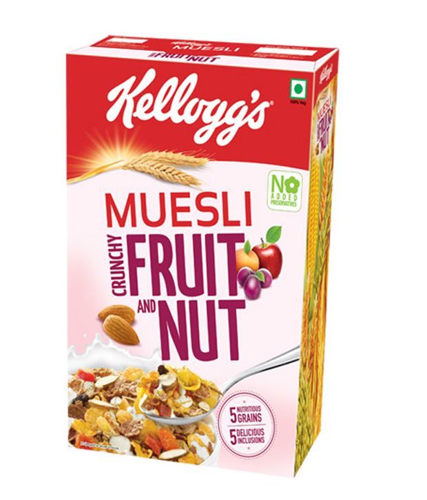 kellogg's muesli fruit and nuts for weight gain
