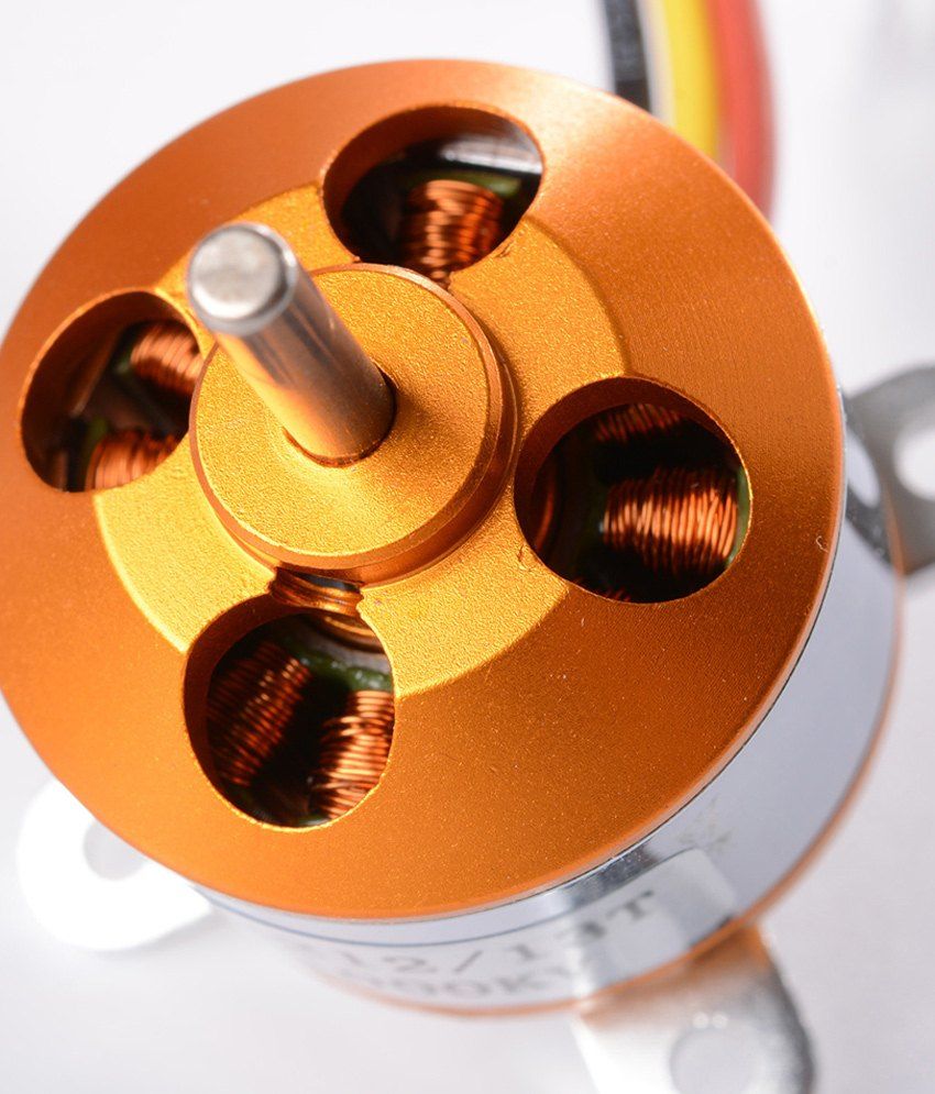 A2212 10T 1400KV Brushless Motor RC Quad Helis With Soldered Bullet ...