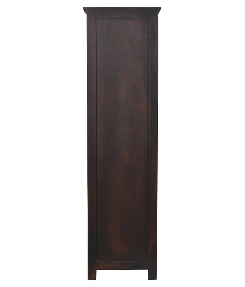 Shekhawati Solid Wood Single Door Wardrobe Buy Online At Best