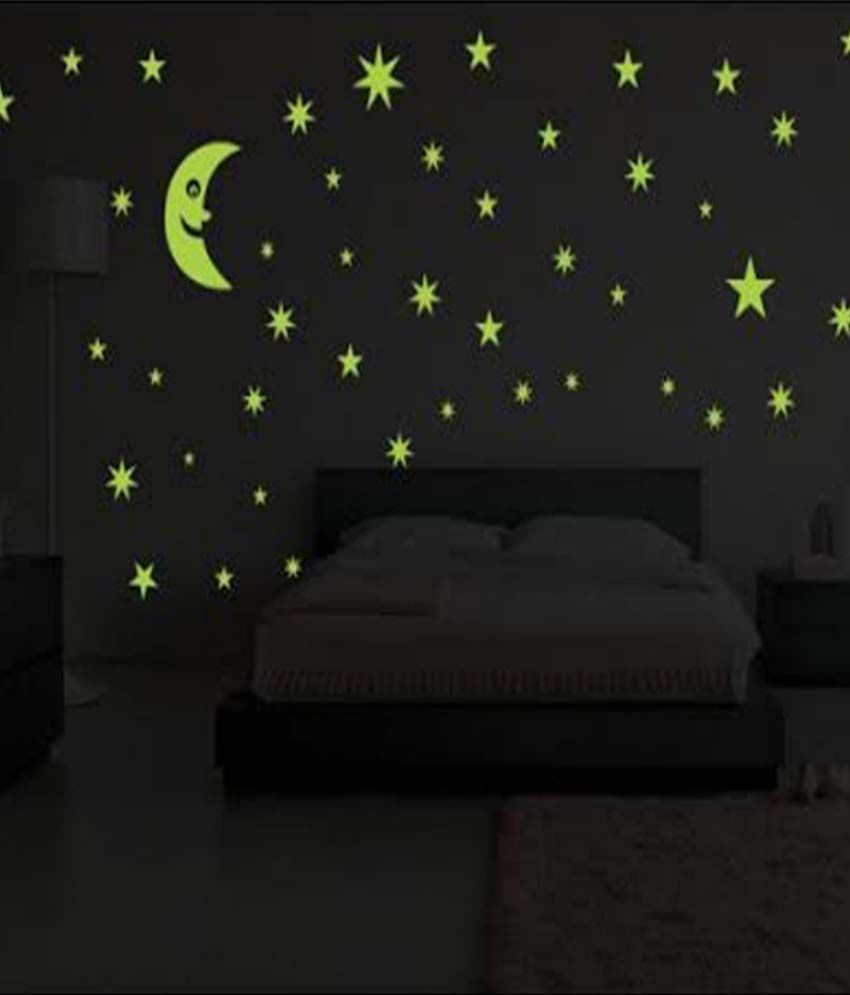 Wow Interiors And Decors Ceiling Glowing Star Wall Sticker Wow Interiors And Decors Ceiling Glowing Star Wall Sticker