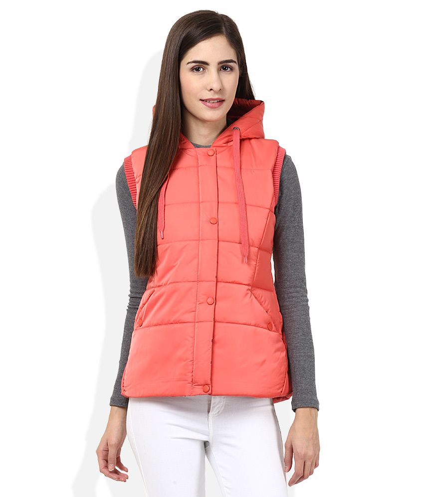 hot pink hooded jacket