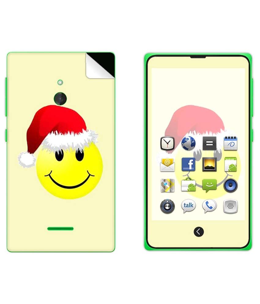 Skintice Front And Back Skin For Nokia Xl - Multicolour - Plain Back Covers Online at Low Prices ...