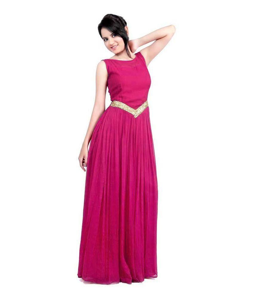 georgette gowns online india