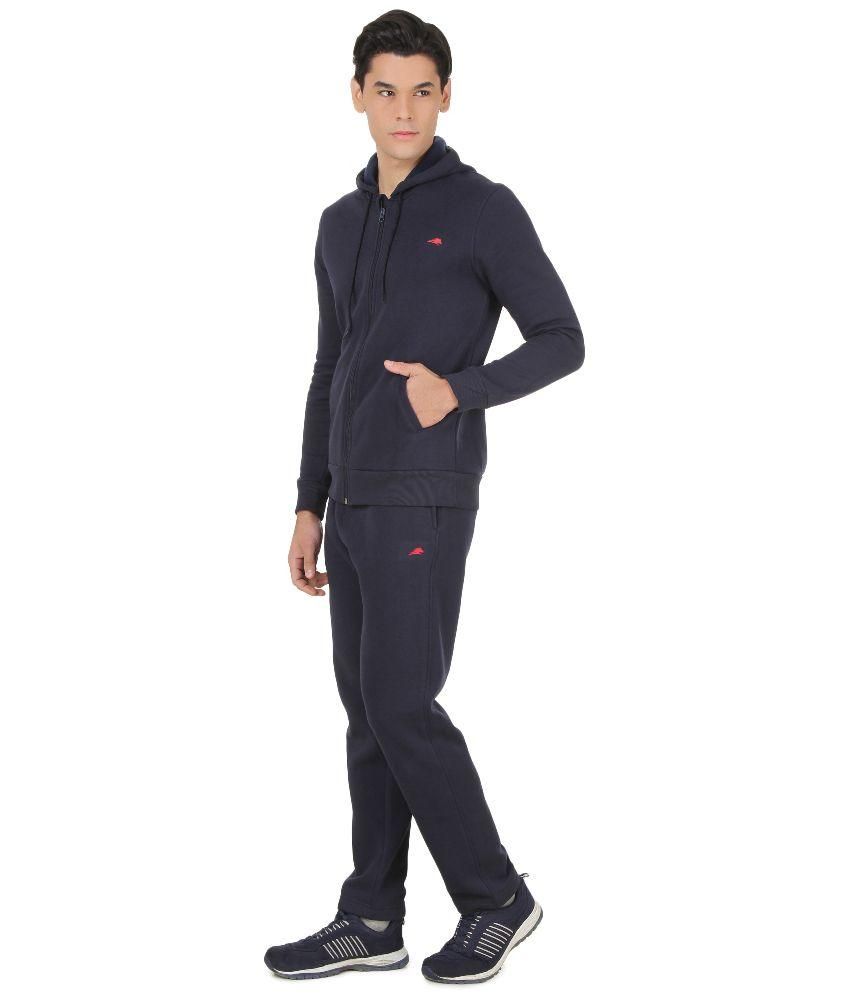 navy swoosh tracksuit