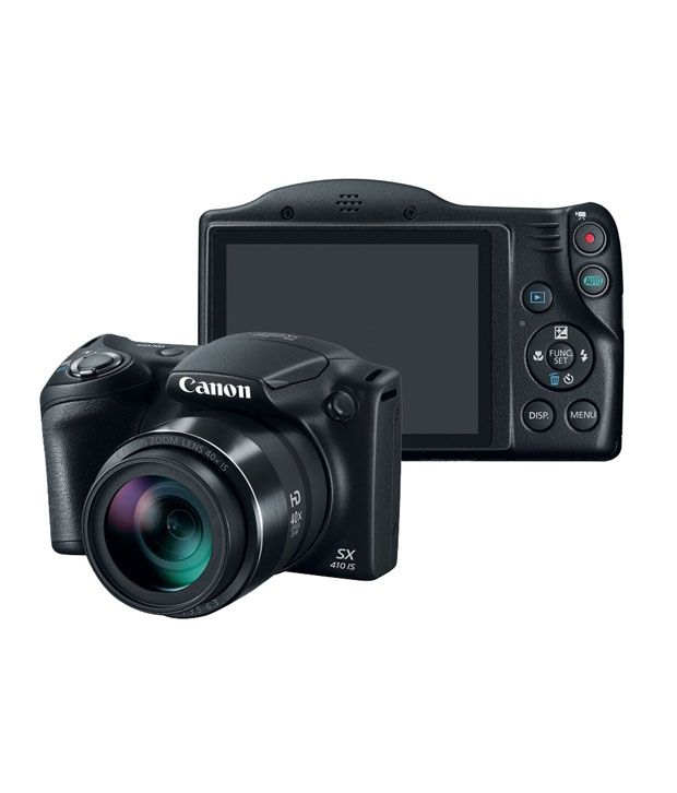 Canon PowerShot SX410 20.0 MP Digital Camera IS Black Price in India Buy Canon PowerShot 