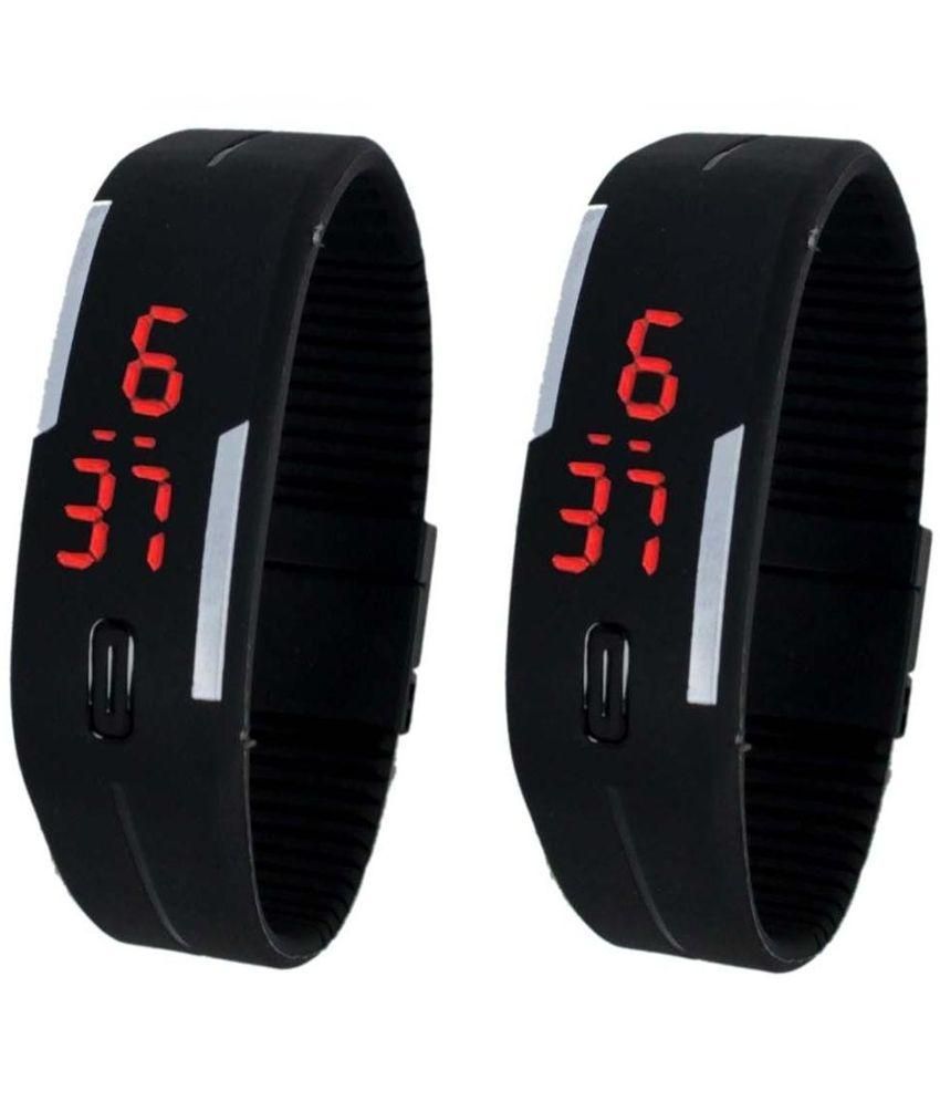 led wristband watch