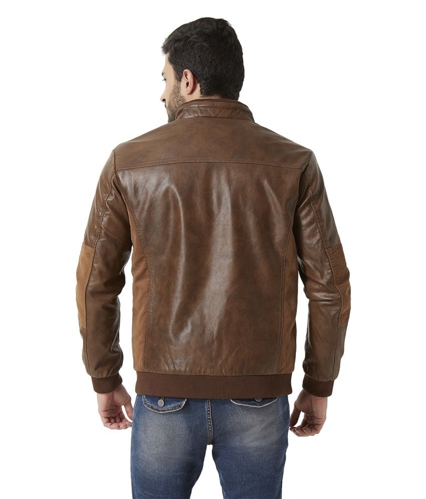 peter england leather jackets