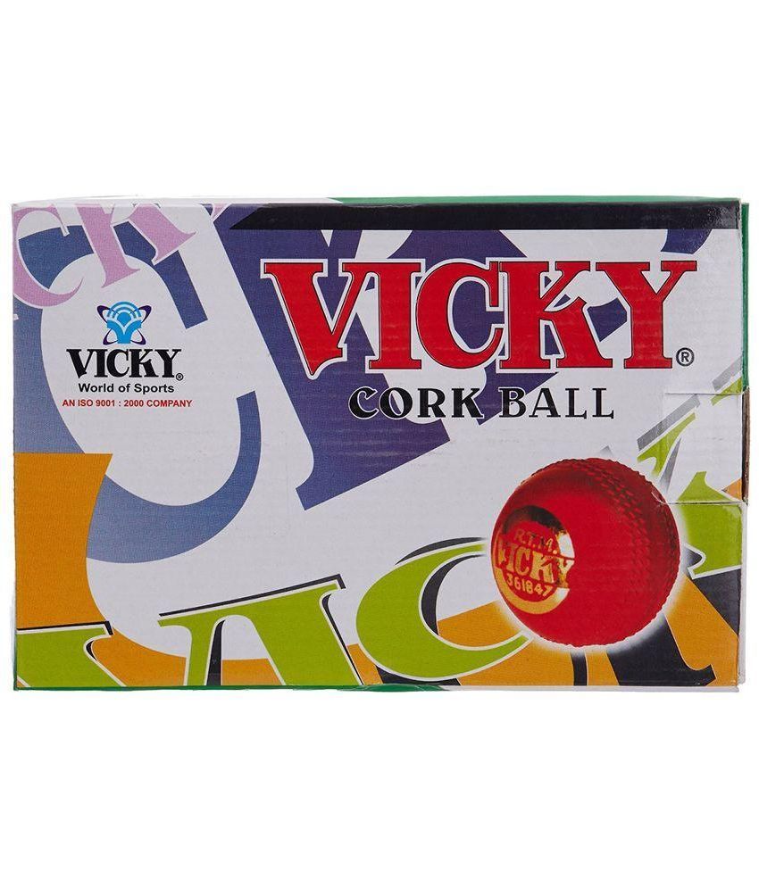 Vicky Cork Cricket Ball - Pack of 6: Buy Online at Best Price on Snapdeal