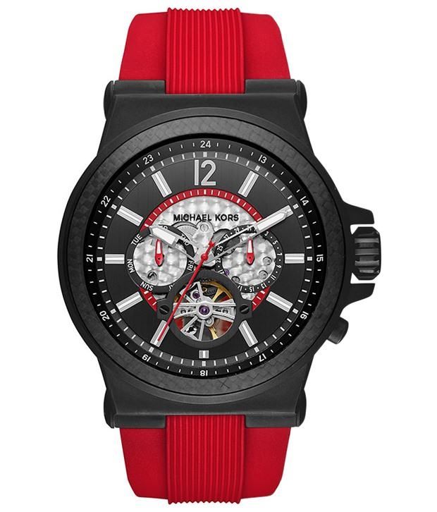 red mk watch mens