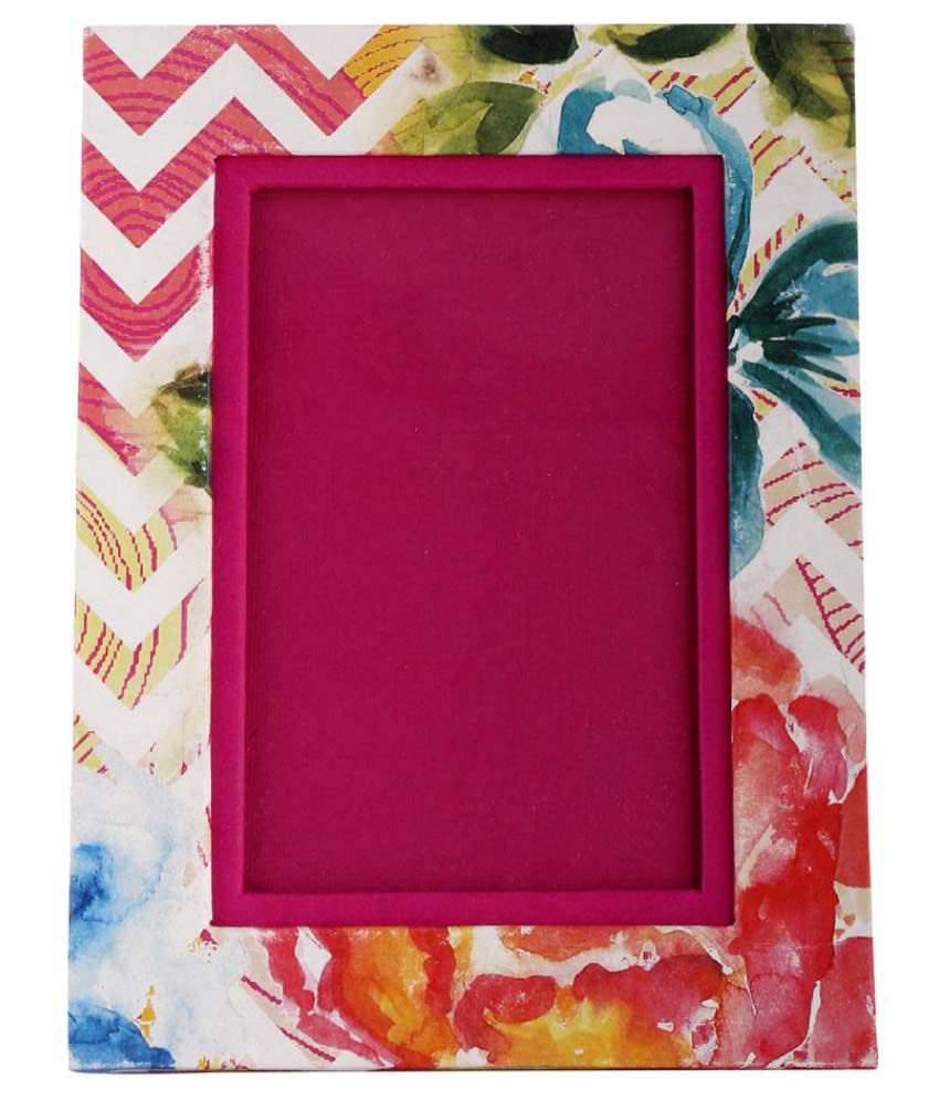 Rajrang Multicolour Cardboard Paper Printed Photo Frame: Buy Rajrang ...
