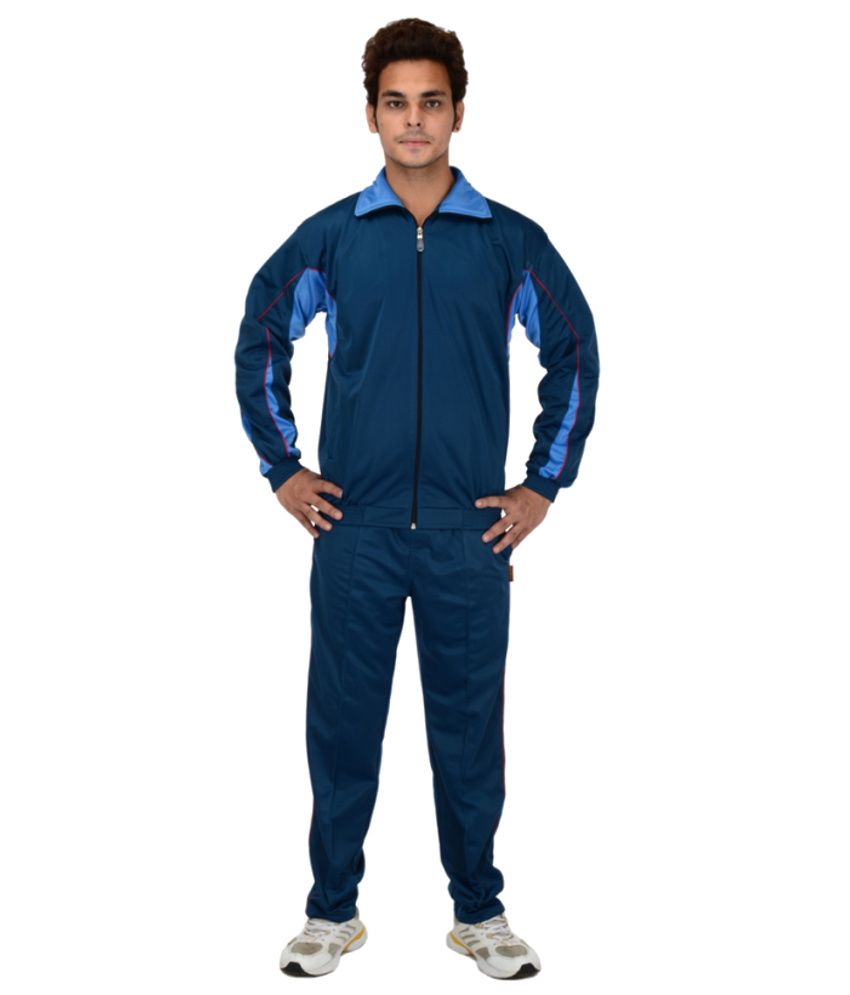 blue tech tracksuit