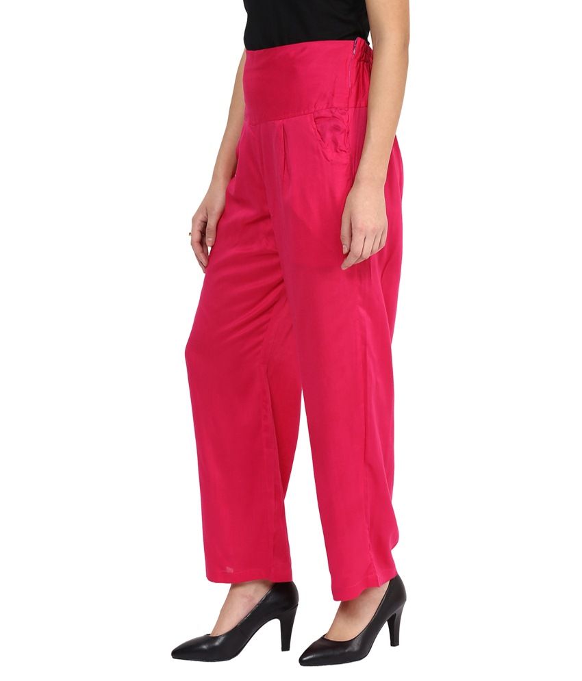 rayon trousers for ladies