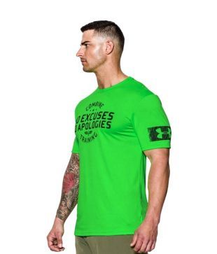under armour no excuses t shirt