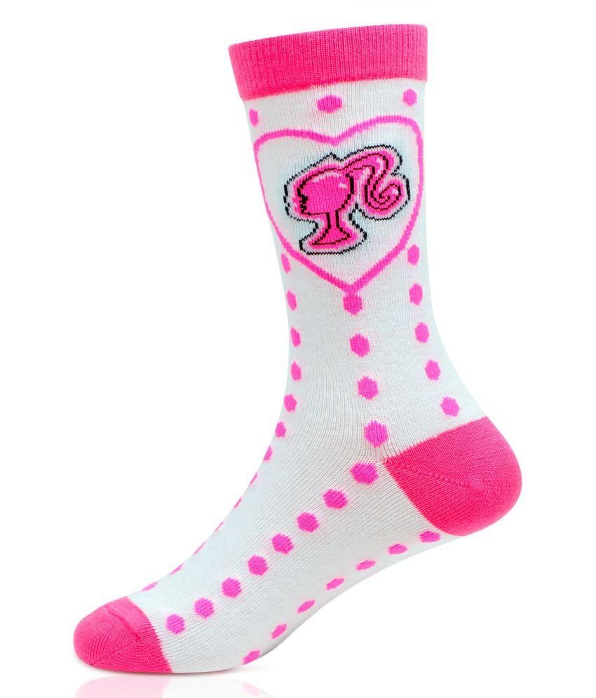 pink barbie socks