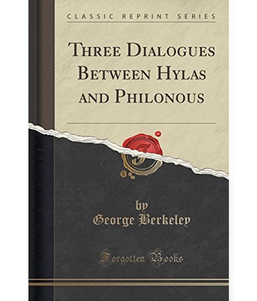 berkeley three dialogues between hylas and philonous
