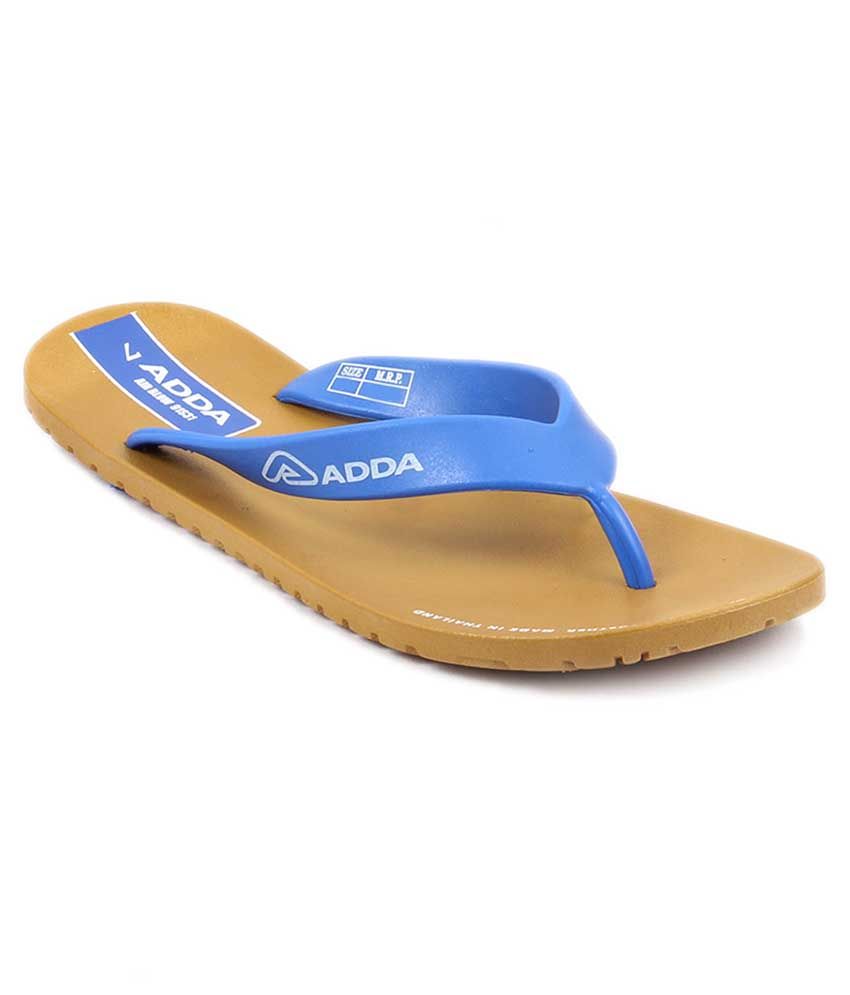 adda blue slippers