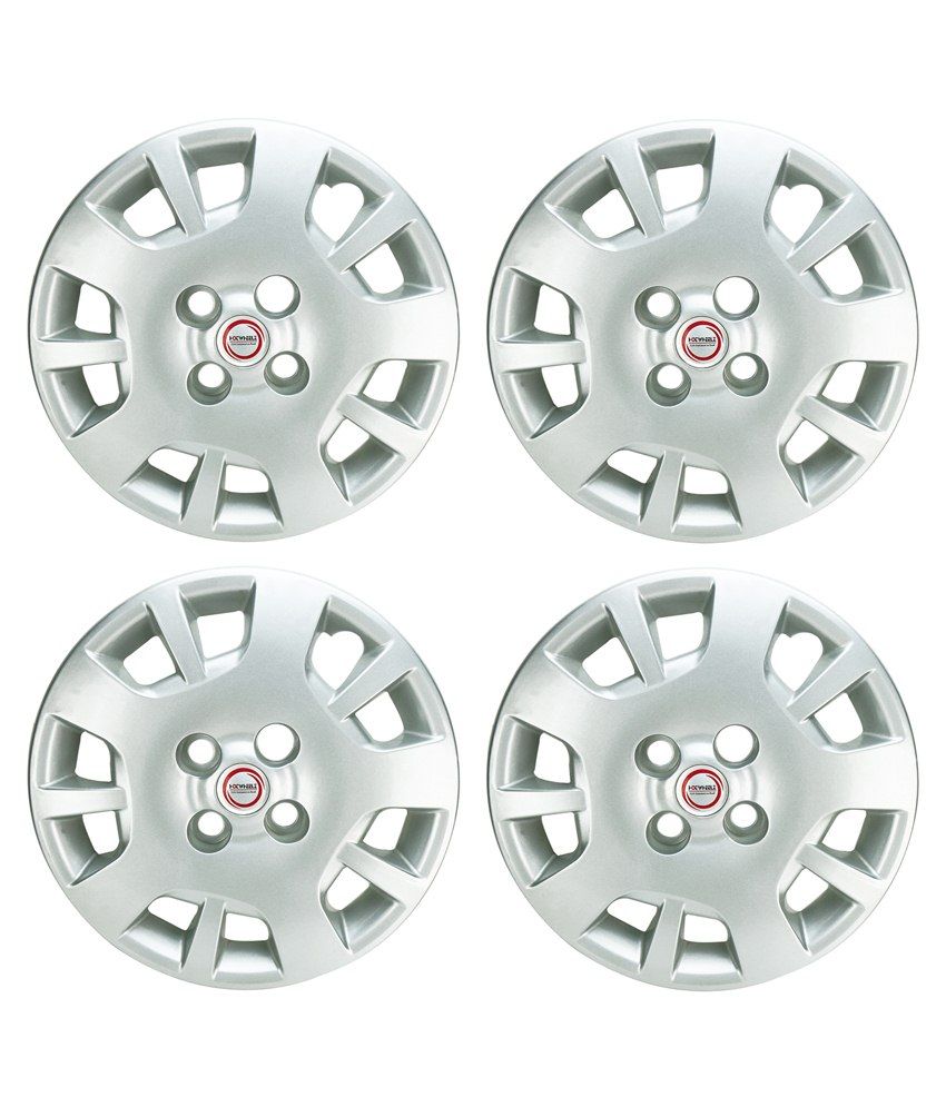 Hotwheelz Silver Sporty Wheel Cover For Toyota I20 Buy Hotwheelz
