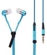 Sse Zipper 074 In Ear Wired Earphones Turquoise