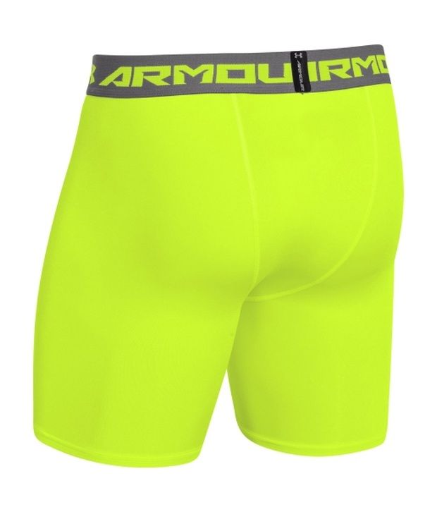 green under armour compression shorts