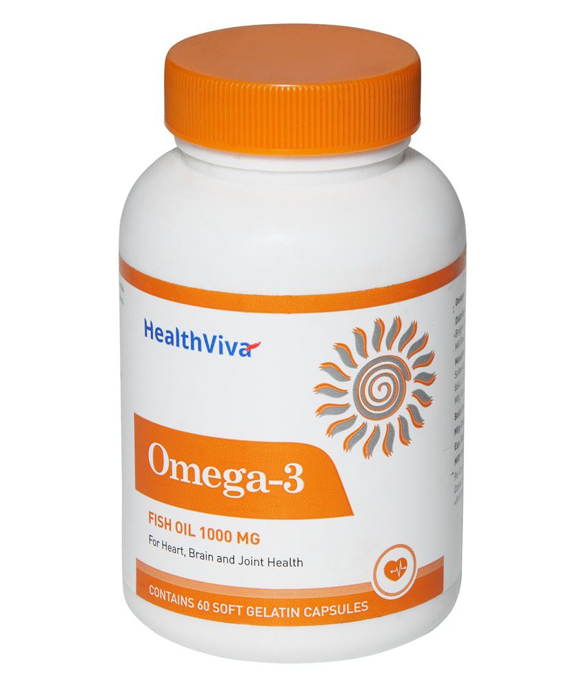 HealthViva Omega 3 Supplement, 60 softgel(s): Buy ...
