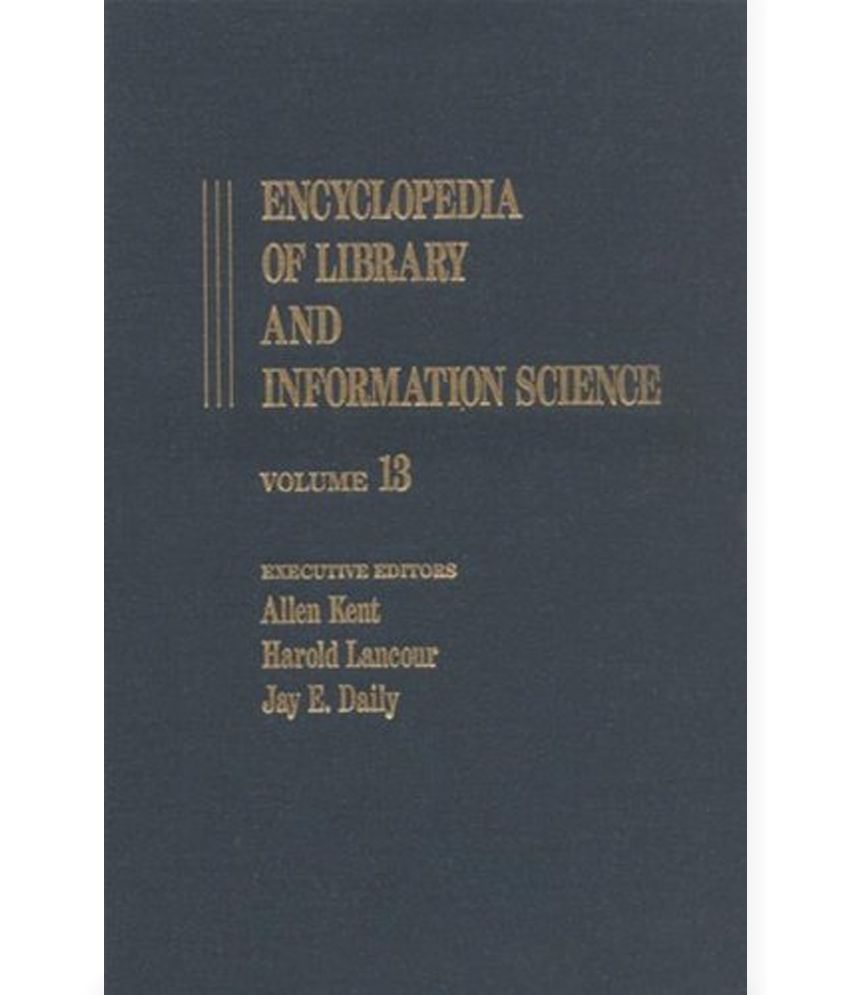 Encyclopedia Of Library And Information Science: Buy Encyclopedia Of ...