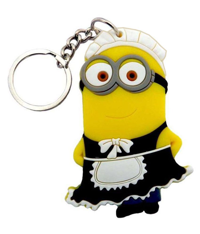 minion soft toy keychain