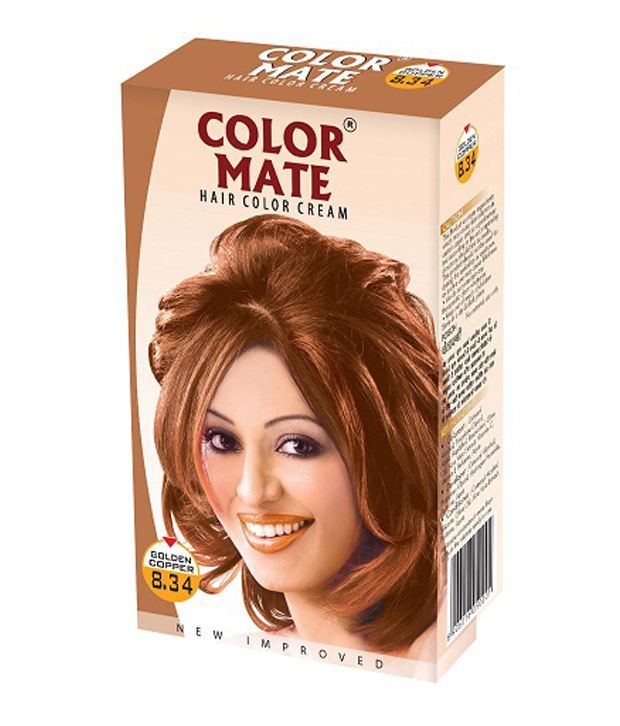 Color Mate Hair Cream Golden Copper Light Blonde Color Mate Hair Cream Golden Copper Light Blonde