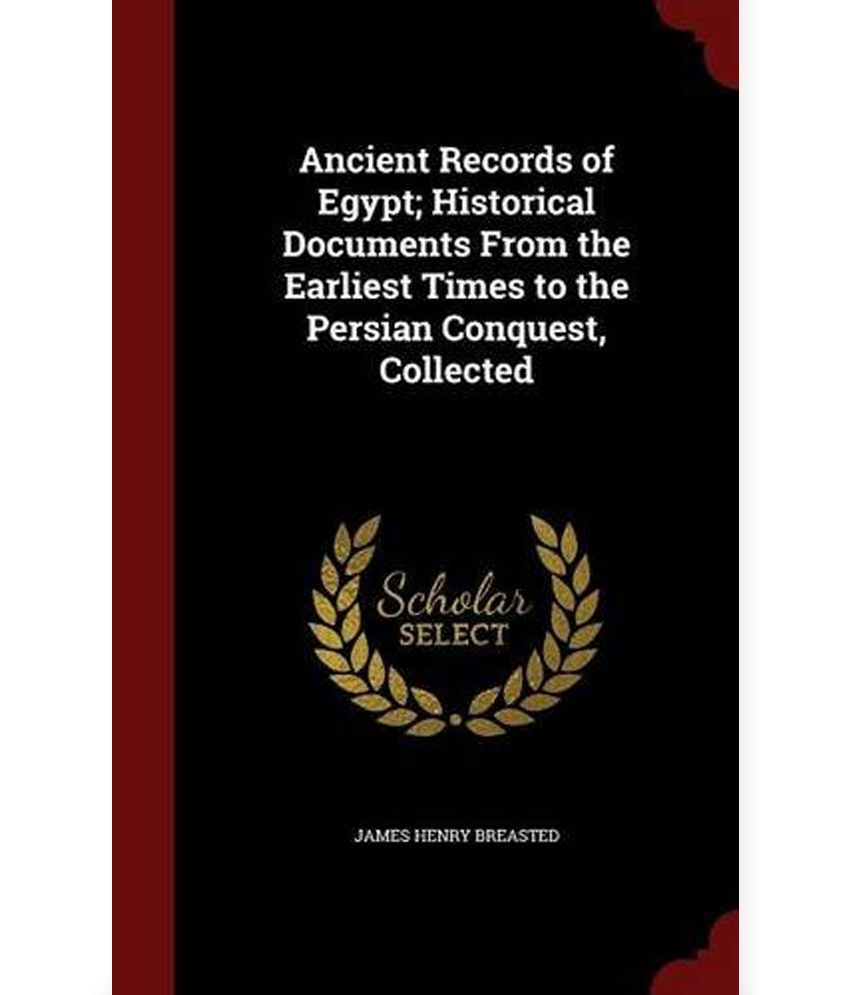 Monuments et documents de l'histoire ancienne - Ancient RecorDs Of Egypt Historical SDL920745756 1 41Dab