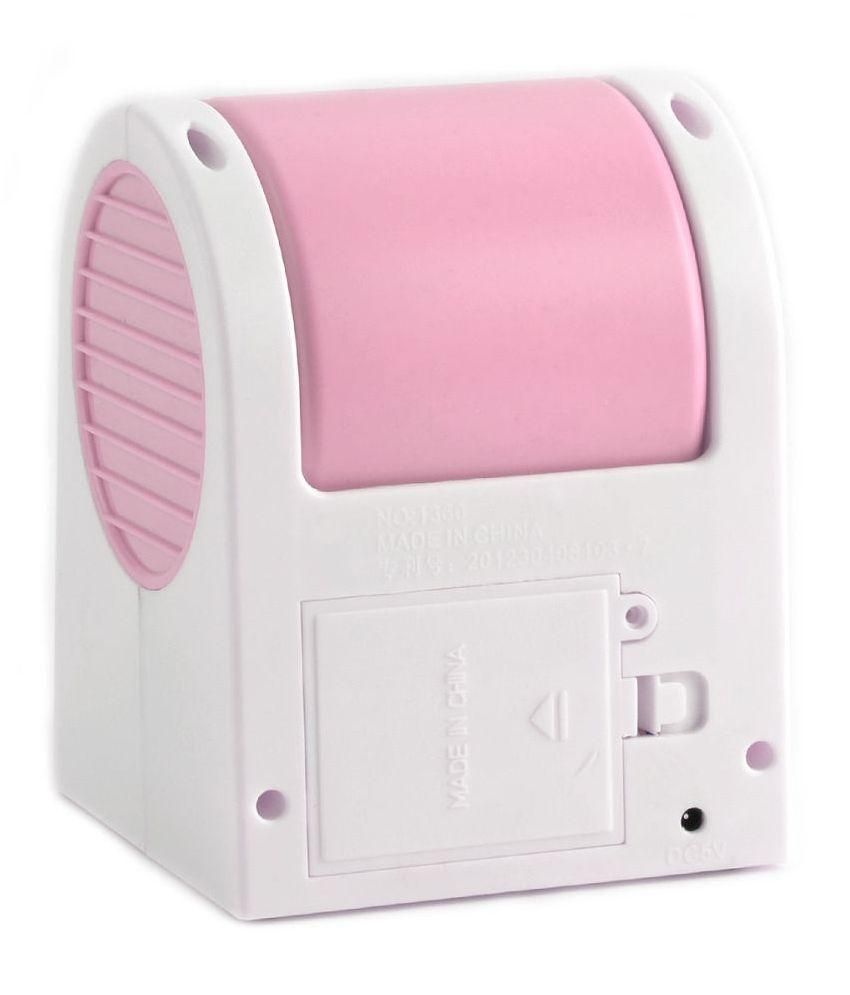 Finger's Mini Air Conditioner Cooling Fan Pink Buy Finger's Mini Air