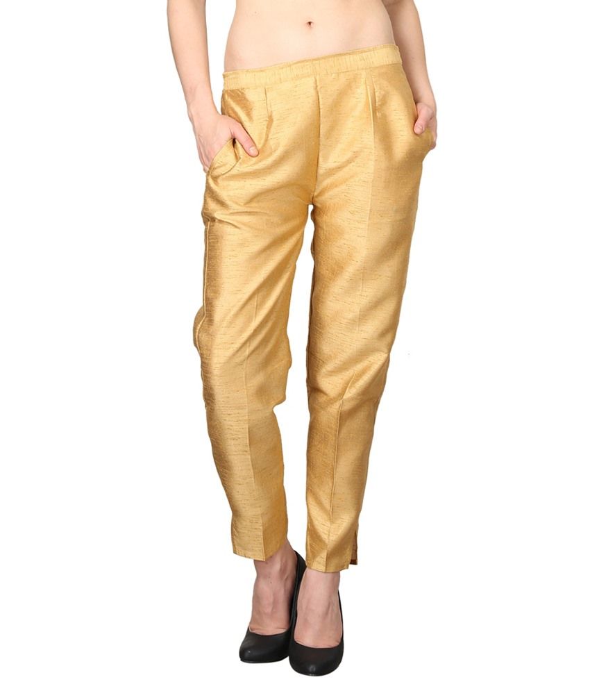 trousers with gold side stripe