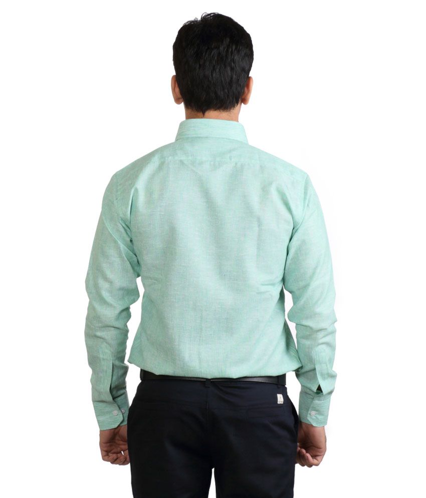 lime green formal shirt