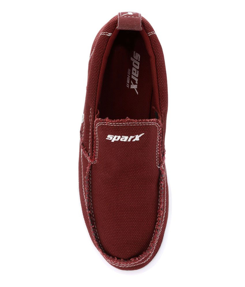 Sparx Red Loafers - Buy Sparx Red Loafers Online at Best Prices in ...