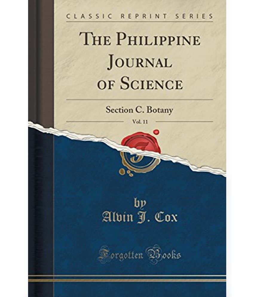 The Philippine Journal of Science, Vol. 11 Section C. Botany (Classic
