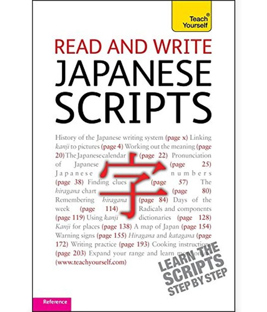 Read and Write Japanese Scripts Teach Yourself Buy Read and Write