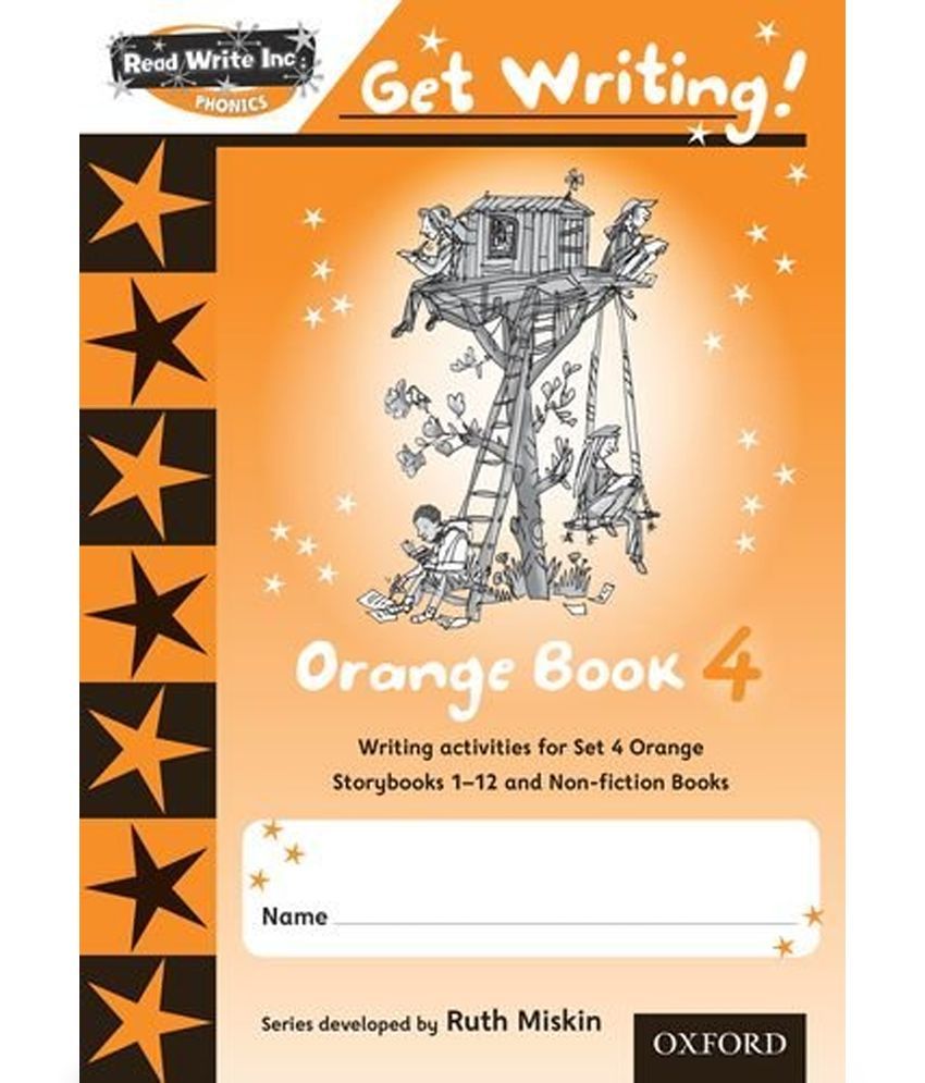 Read Write Inc. Phonics Get Writing Orange 4 Pack of 10: Buy Read Write ...