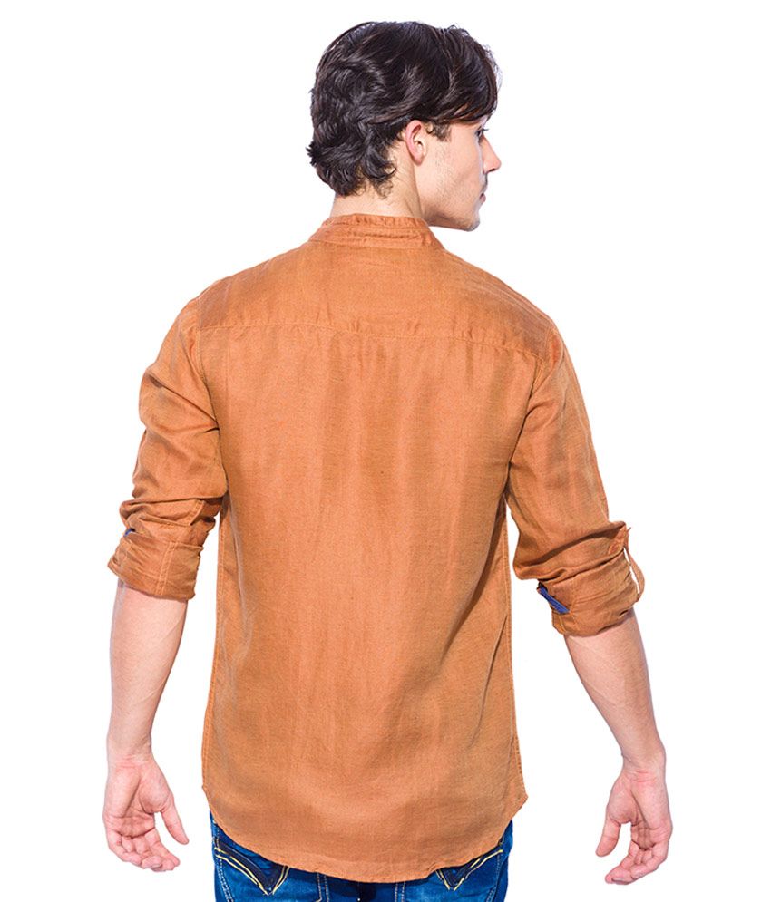 mufti brown shirt