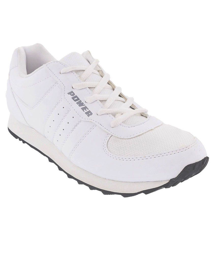 Bata White Running Shoes - Buy Bata 