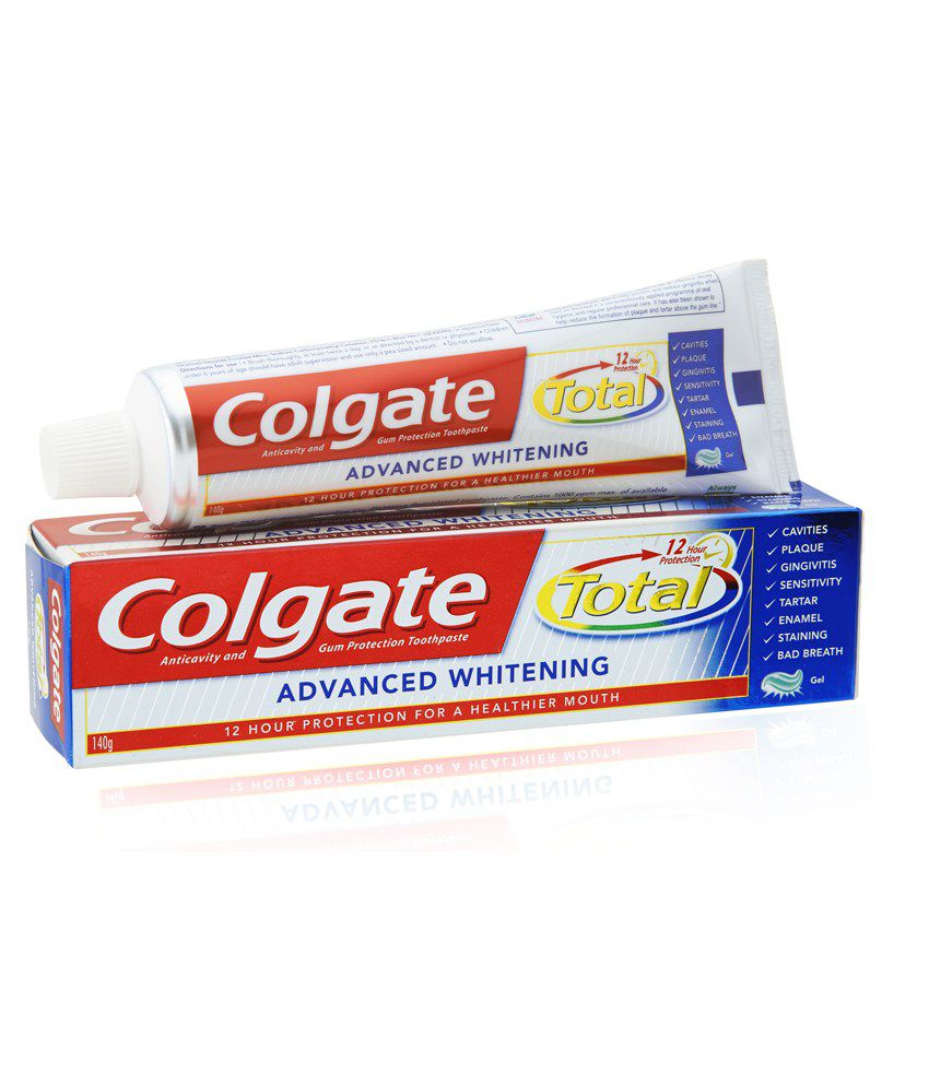 Colgate Total Advanced Whitening Toothpaste 140gm: Buy Colgate Total Advanced Whitening ...