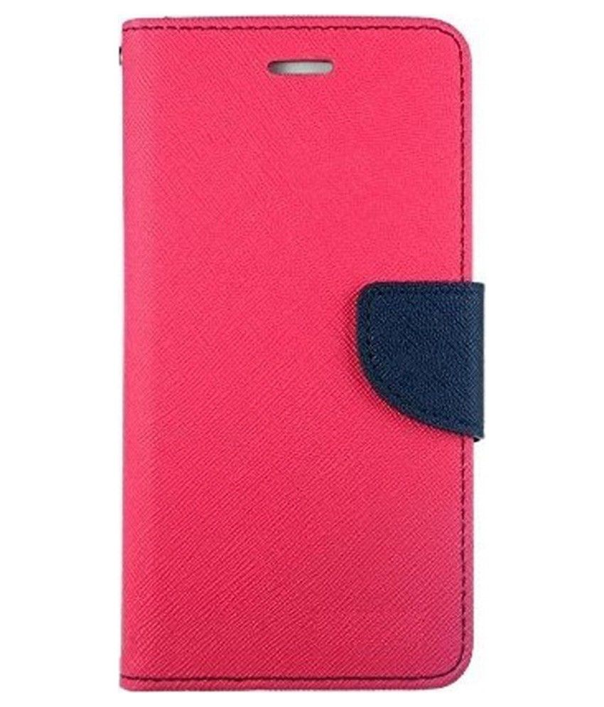 Samsung Galaxy J5 Flip Cover by Mobile Mart - Pink - Flip Covers Online ...