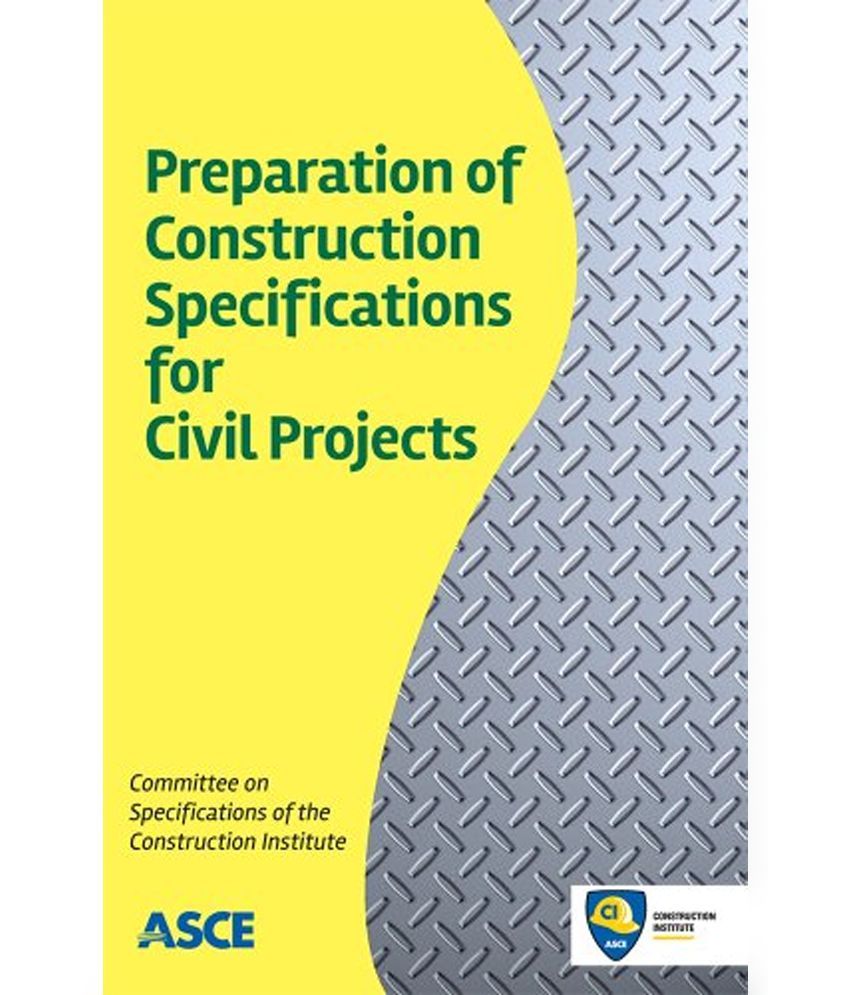 Preparation of Construction Specifications for Civil Projects Buy
