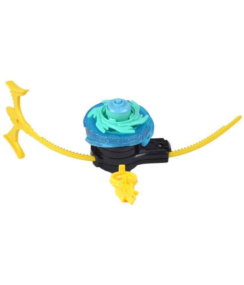 Infinity Nado Multicolour Plastic Beyblade with Launcher - 5 Pieces