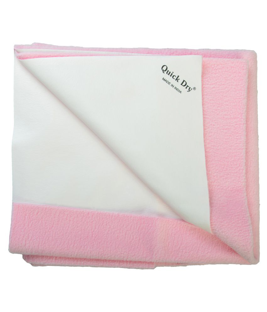 Weecare Pink Plastic Waterproof Sheet ( 140 cm A 100 cm